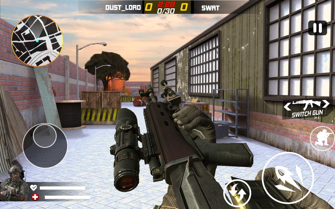 Frontline Combat Sniper Strike: Modern FPS hunter