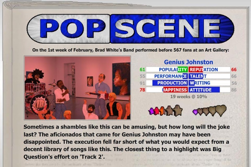 Popscene (Music Industry Sim)