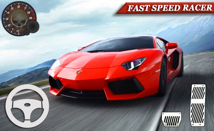 Lamborghini Car Racing Driving