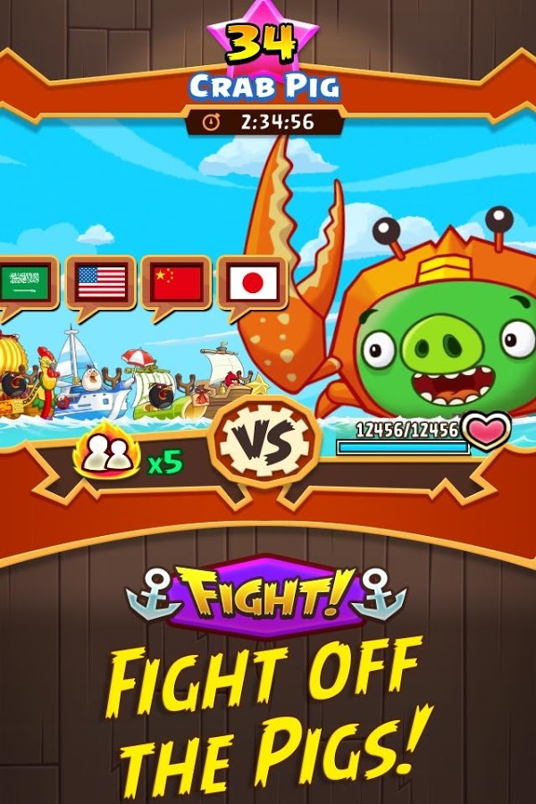 Angry Birds Fight! RPG Puzzle