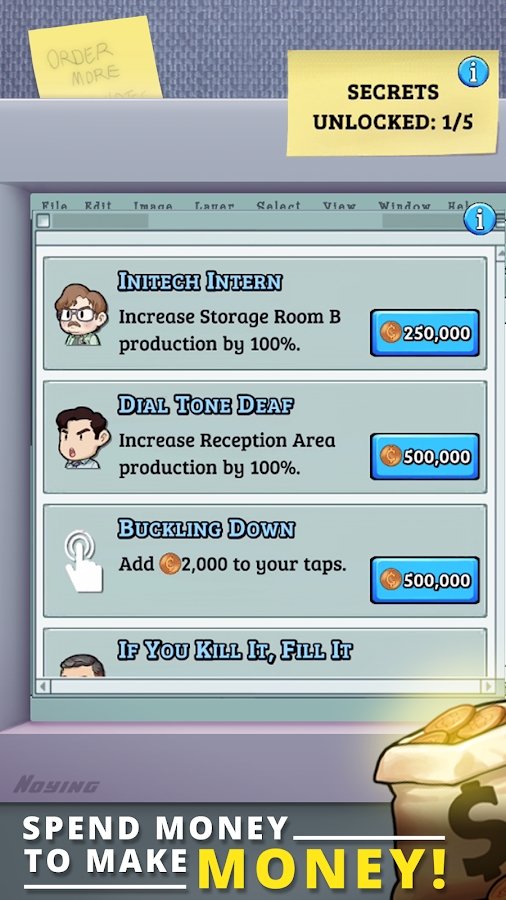 Office Space: Idle Profits