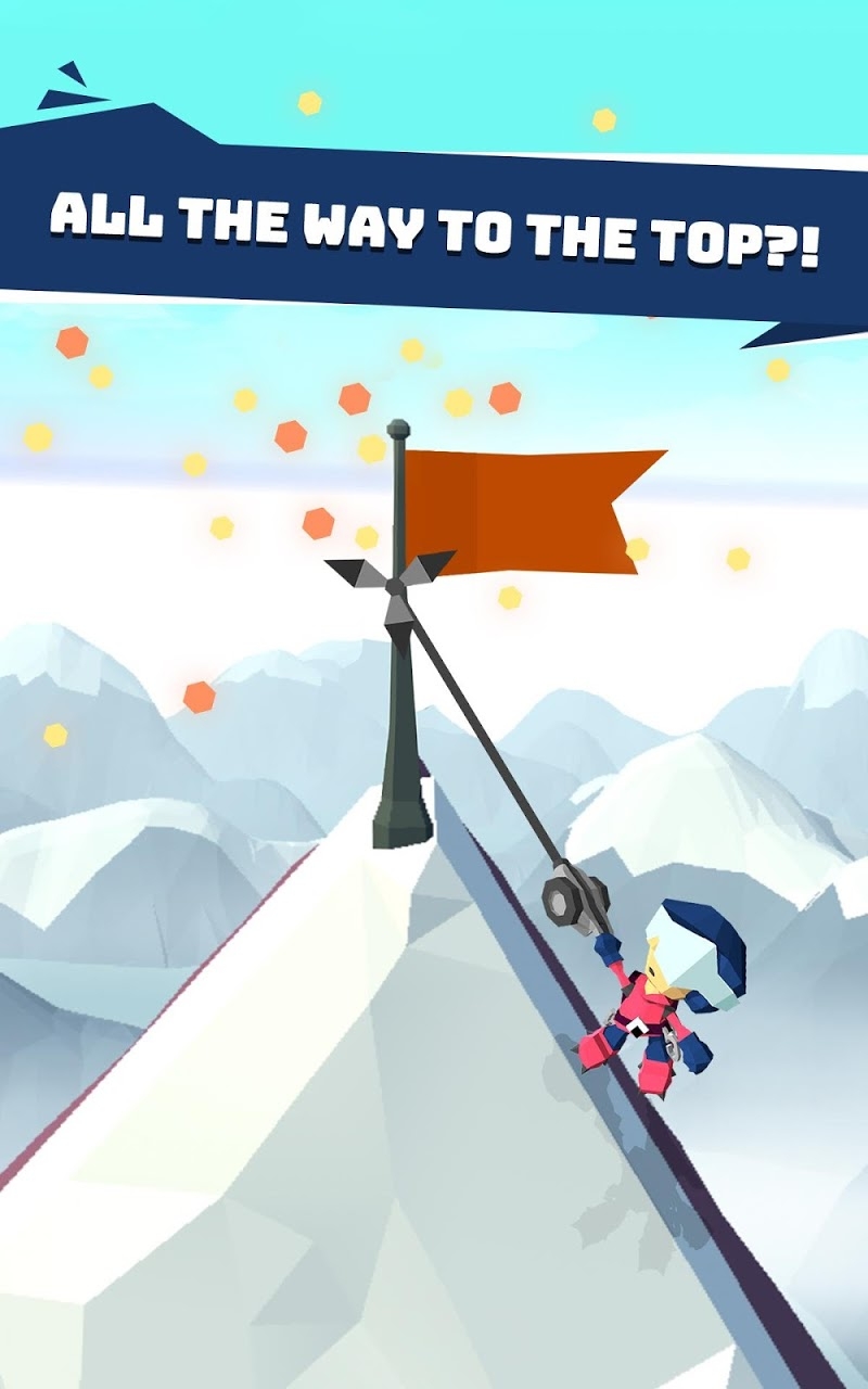 Hang Line: Mountain Climber