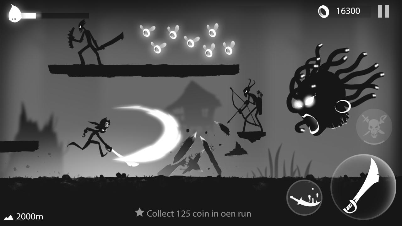 Stickman Run: Shadow Adventure