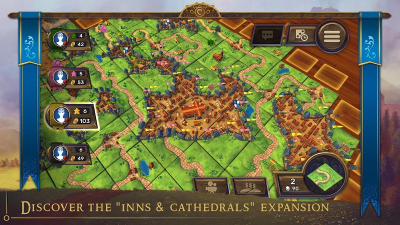 Carcassonne: Official Board Game -Tiles & Tactics