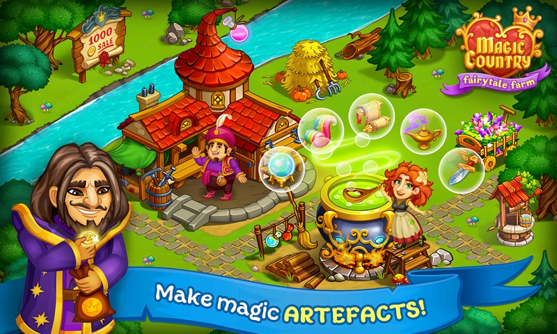 Magic City: fairy farm and fairytale country