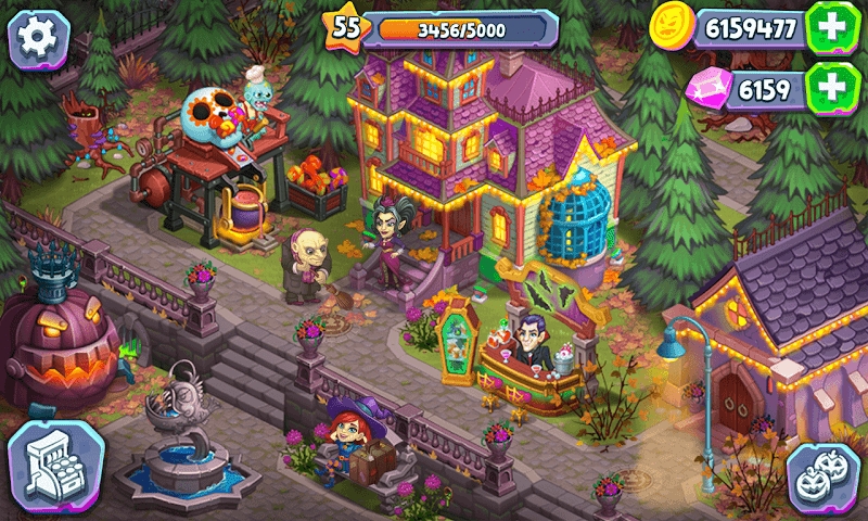 Monster Farm: Happy Ghost Village & Witch Mansion