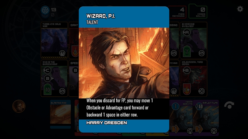 The Dresden Files Cooperative Card Game