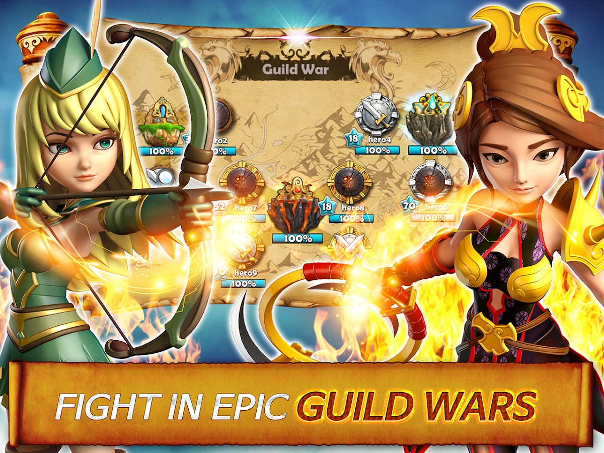 Hero Sky: Epic Guild Wars