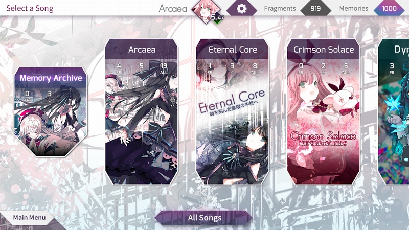 Arcaea - New Dimension Rhythm Game