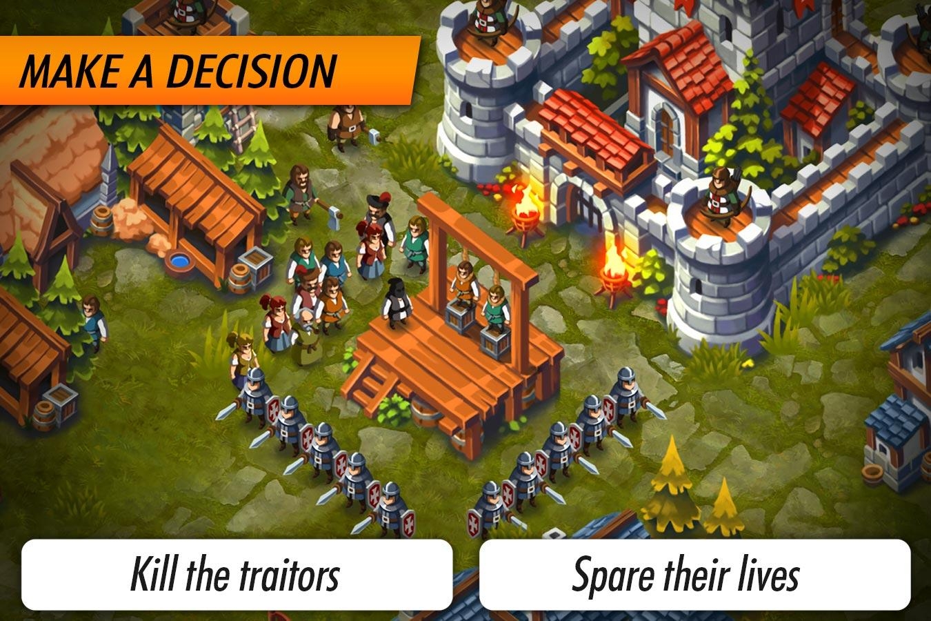 Lords & Castles - RTS MMO Game