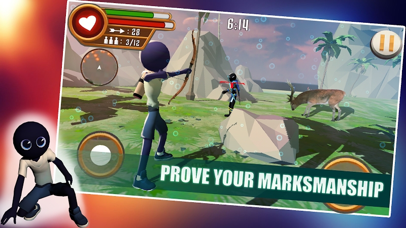 Stickman Archery 2: Bow Hunter