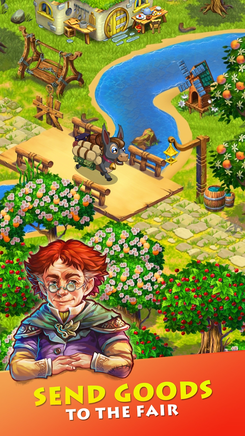 Farmdale: farming games & township with villagers