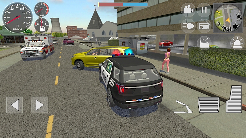 Police Cop Simulator. Gang War