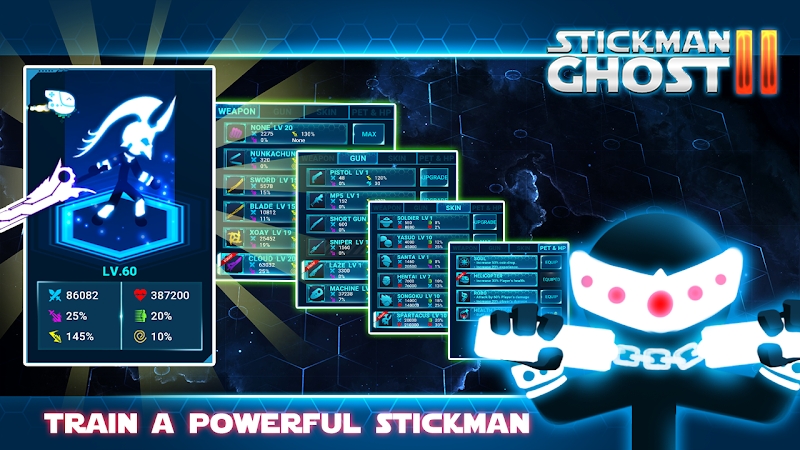 Stickman Ghost 2: Galaxy Wars - Shadow Action RPG