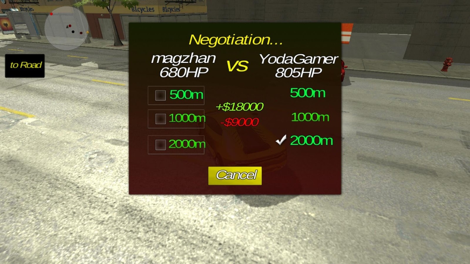 Drag Racing: Multiplayer