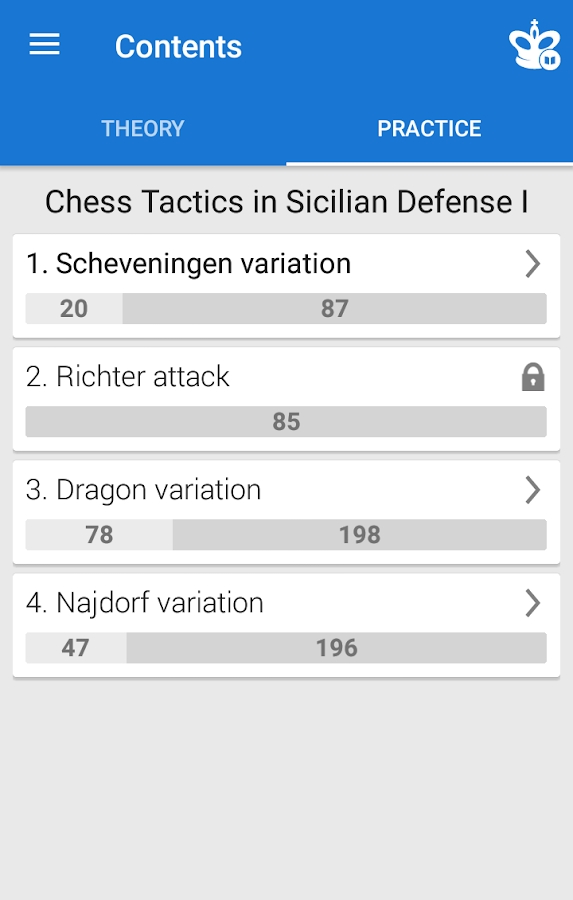Chess Tactics. Sicilian Def 1