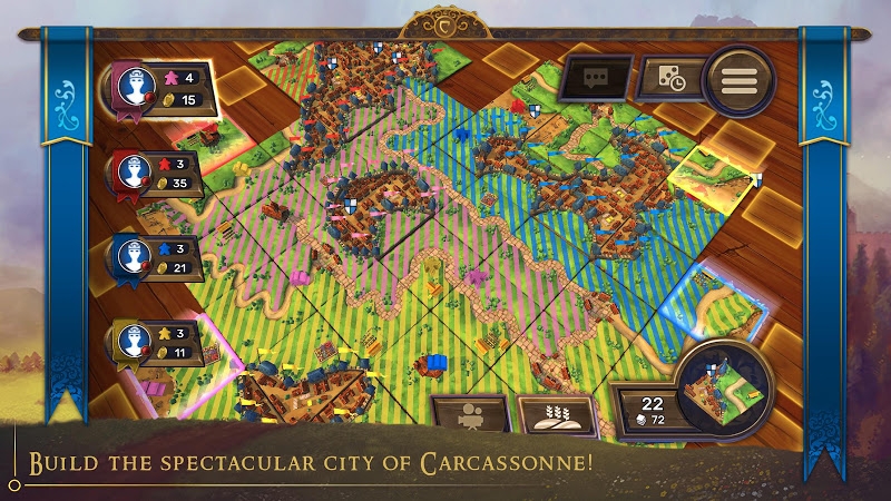 Carcassonne: Official Board Game -Tiles & Tactics