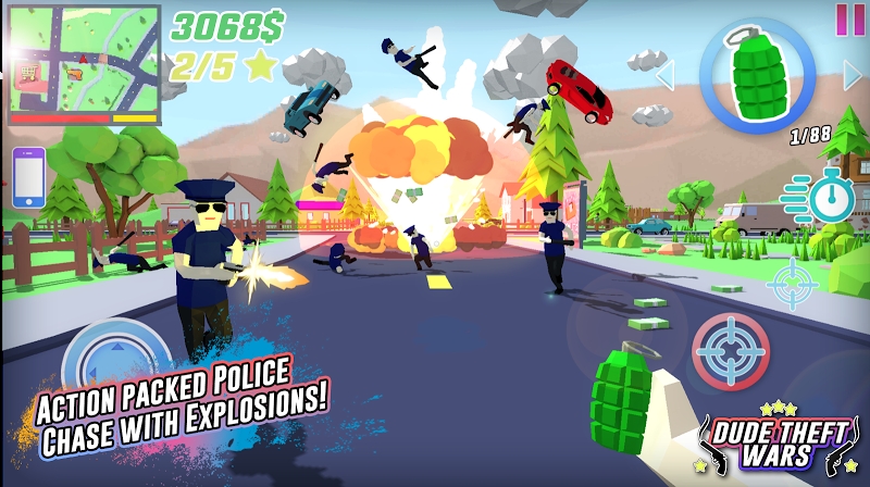 Dude Theft Wars: Open World Sandbox Simulator BETA