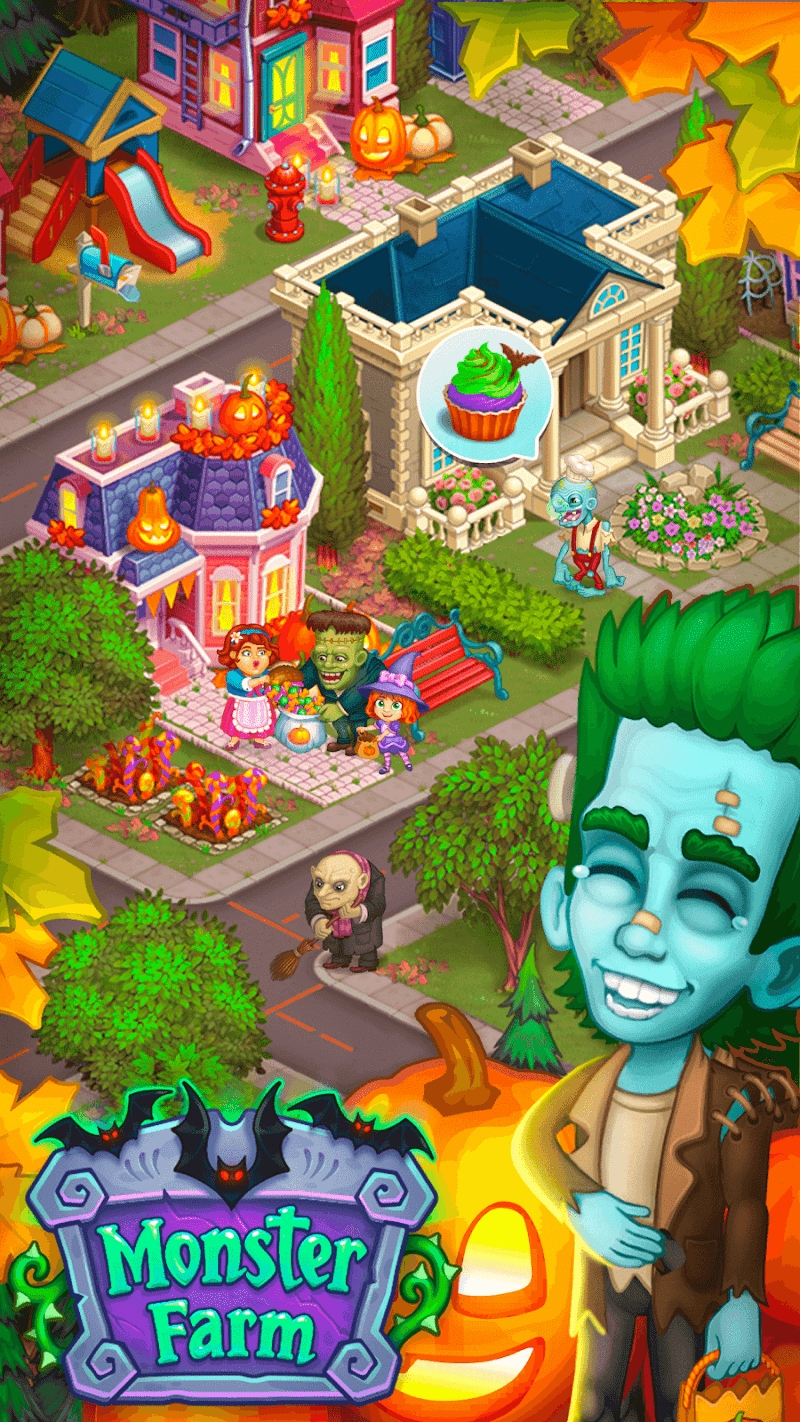 Monster Farm: Happy Ghost Village & Witch Mansion