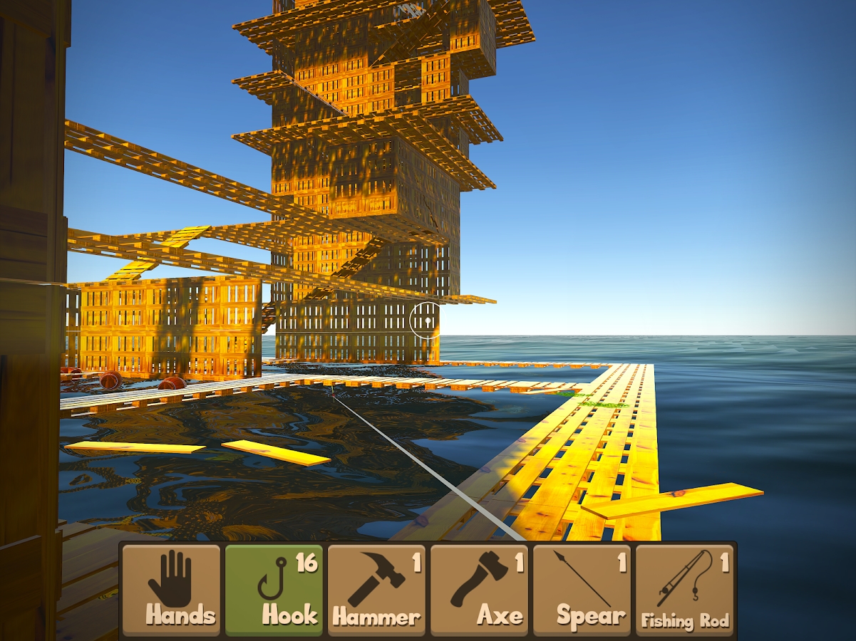 Raft Survival Simulator