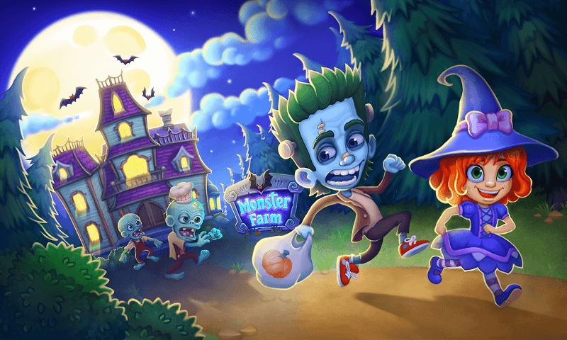 Monster Farm: Happy Ghost Village & Witch Mansion