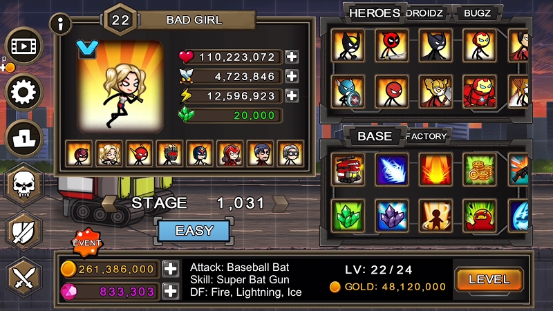 HERO WARS: Super Stickman Defense