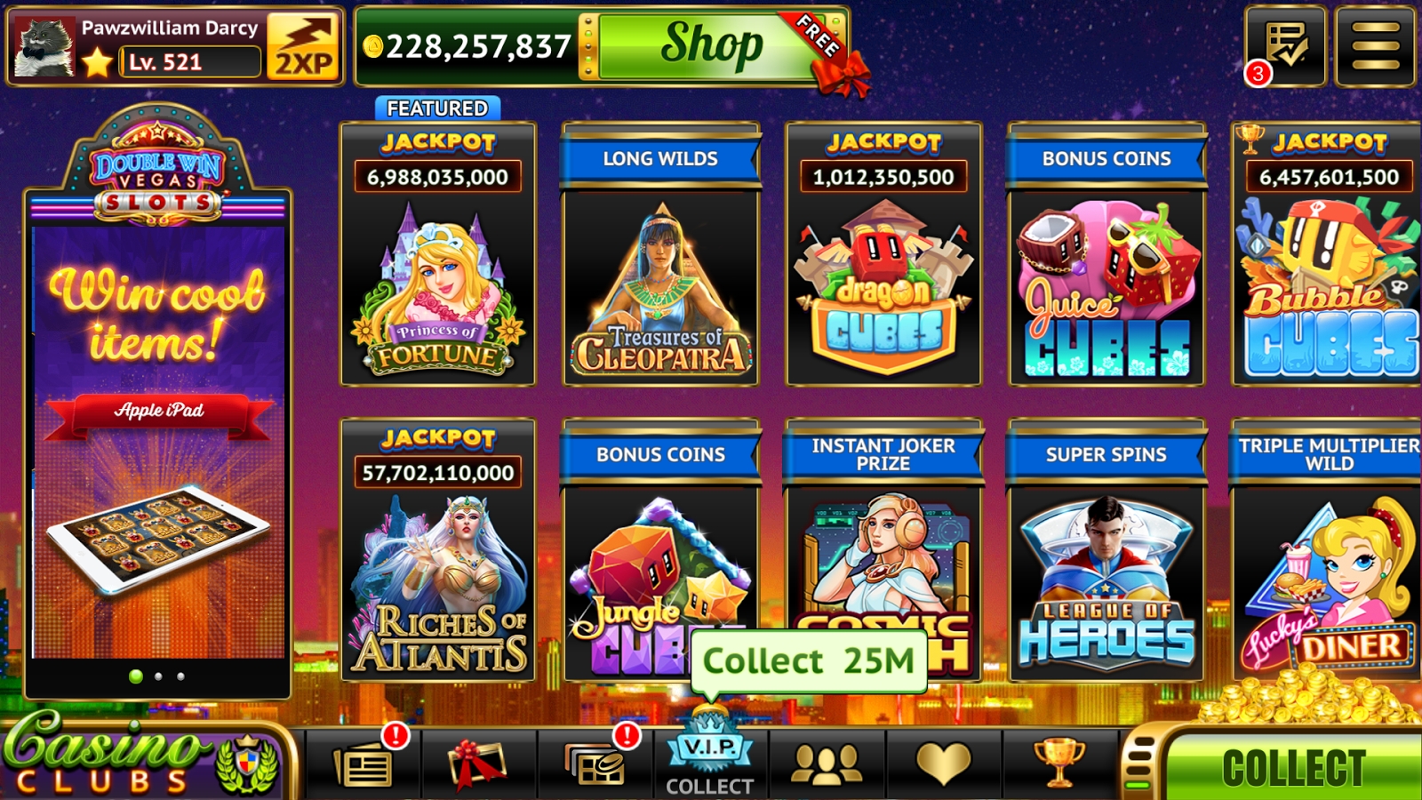 Double Win Vegas Slots