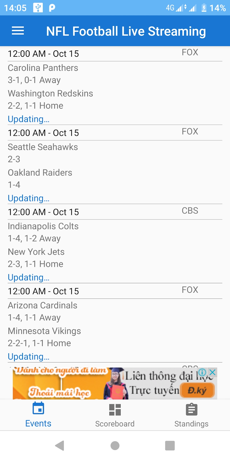 NFL Football Live Streaming