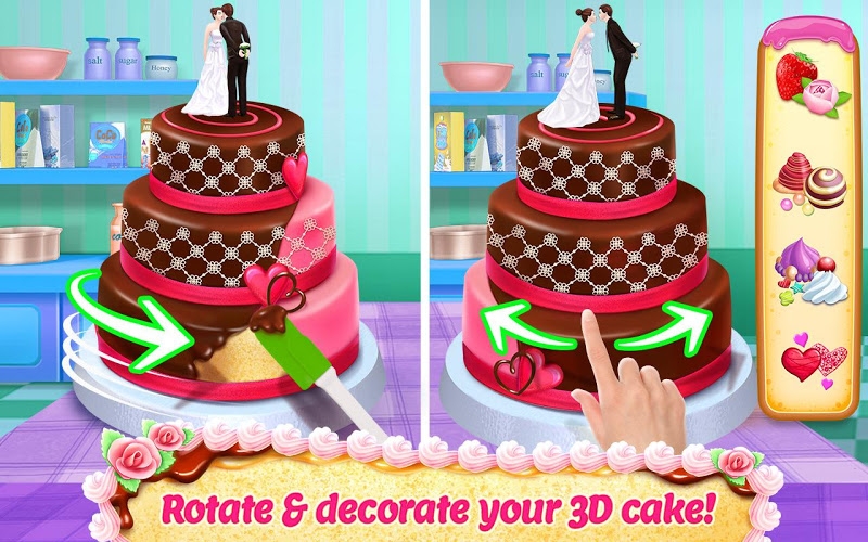 Real Cake Maker 3D - Bake, Design & Decorate