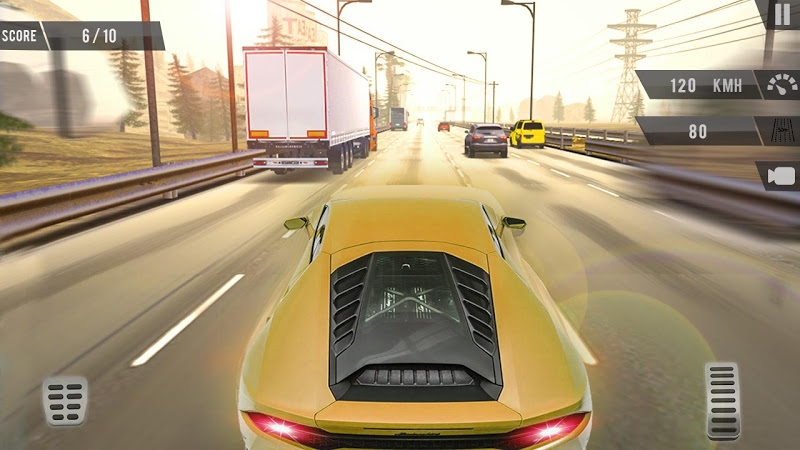 Traffic Racer Highway Car Driving Racing Game