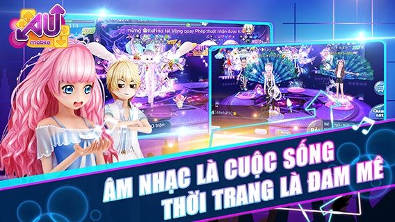 Au Mobile – Âm Nhạc, Vũ Đạo & Thời Trang