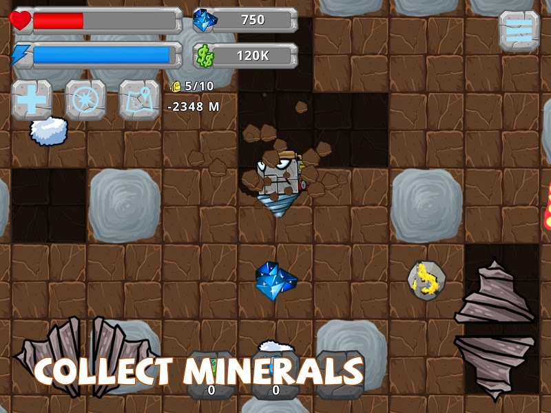 Digger Machine: dig and find minerals