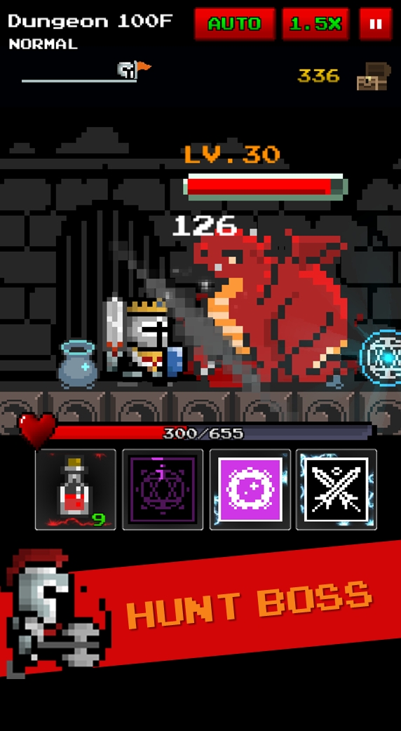 Dungeon X Pixel Hero VIP