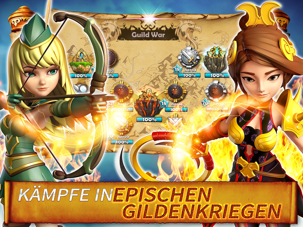 Hero Sky: Epic Guild Wars
