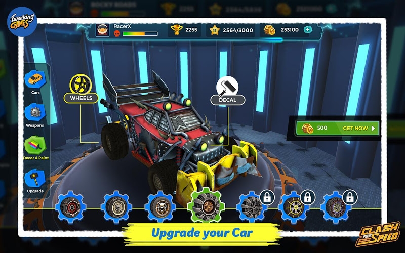 Clash for Speed – Xtreme Combat Racing Game