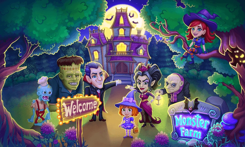 Monster Farm: Happy Ghost Village & Witch Mansion