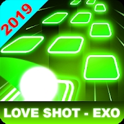 EXO Hop: Obsession KPOP Music Rush Dancing Tiles!