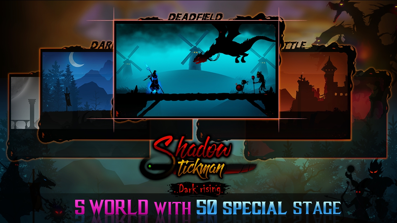 Shadow Stickman: Dark rising – Ninja warriors