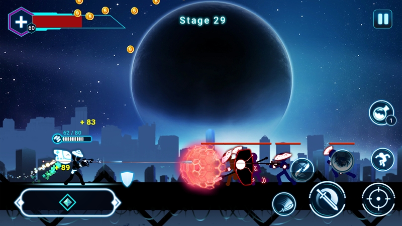 Stickman Ghost 2: Galaxy Wars - Shadow Action RPG