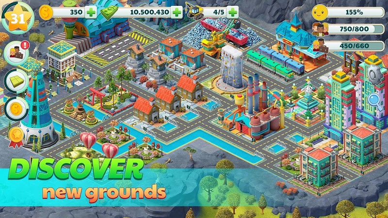 Town City - Village Building Sim Paradise Game
