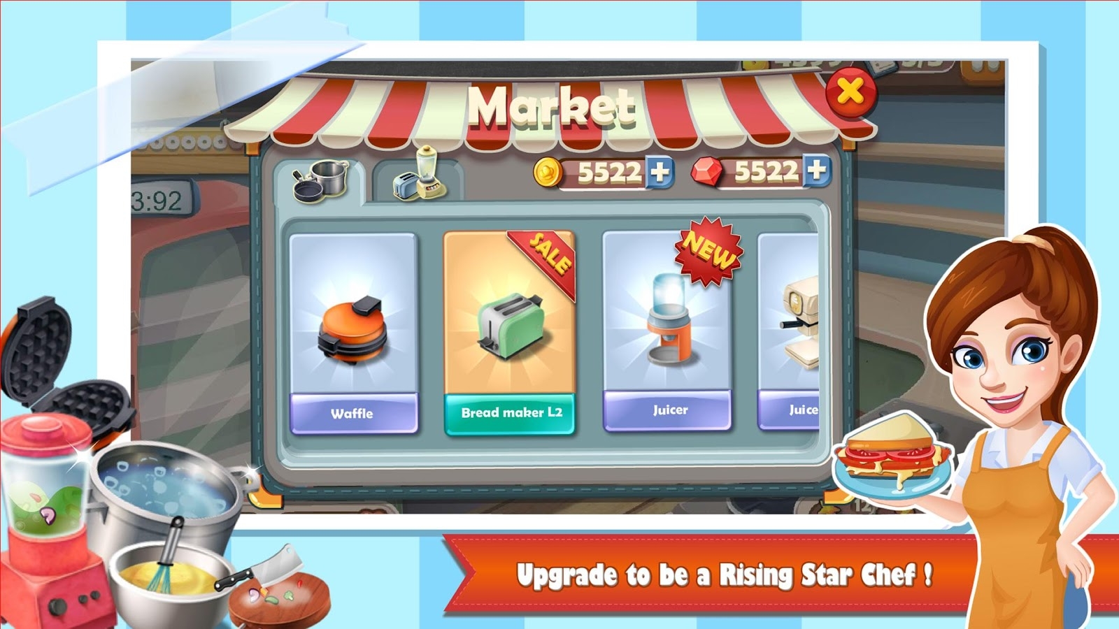 Rising Super Chef:Cooking Game