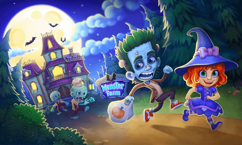 Monster Farm: Happy Ghost Village & Witch Mansion