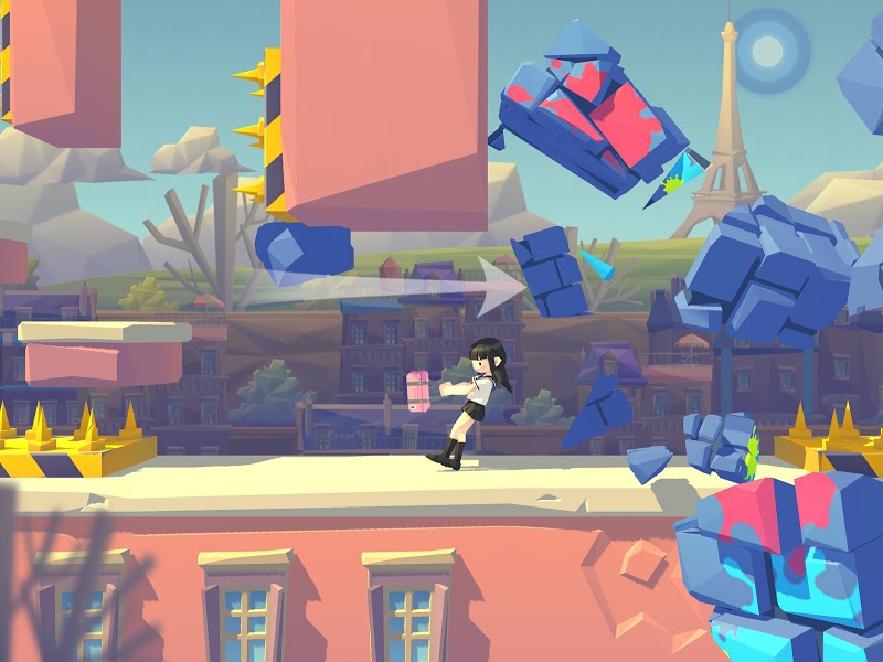 Smashing Rush : Parkour Action Run Game