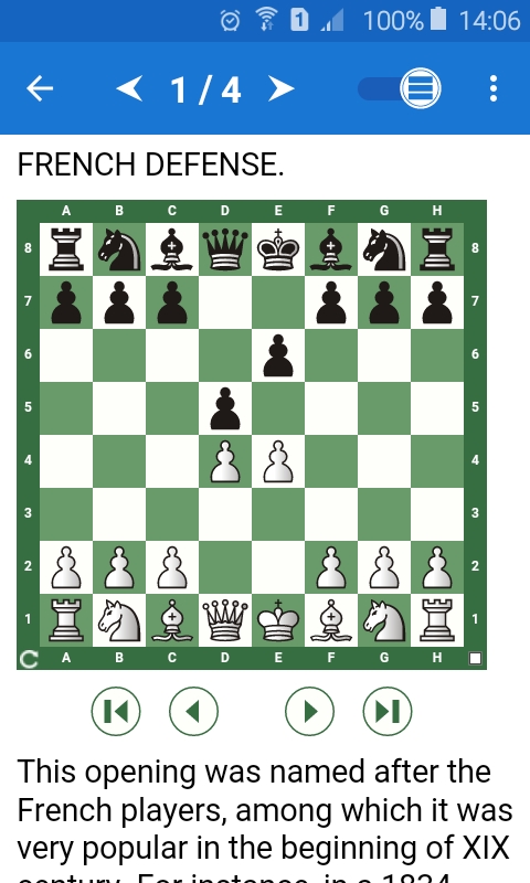 Chess Tactics in French Def
