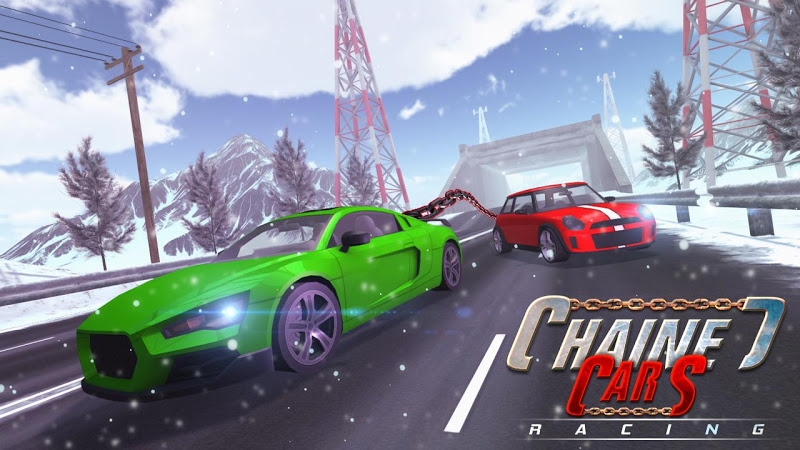 Chained Car Racing Games 3D