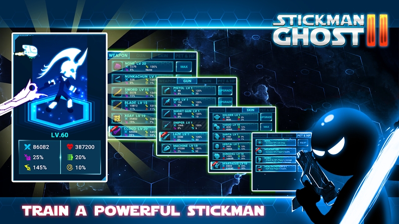 Stickman Ghost 2: Galaxy Wars - Shadow Action RPG