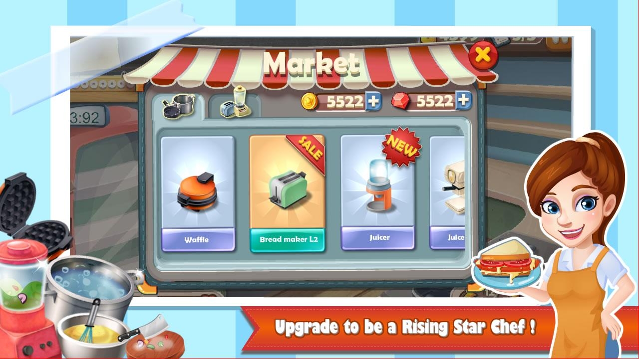 Rising Super Chef:Cooking Game