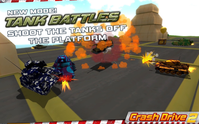 Crash Drive 2: 3D racing cars