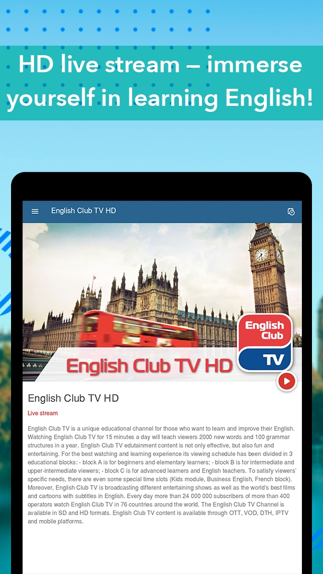 Learn English with English Club TV