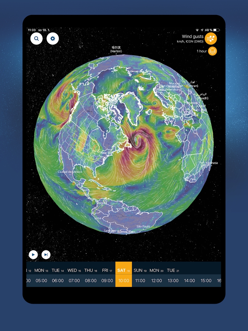 Ventusky: 3D Weather Maps